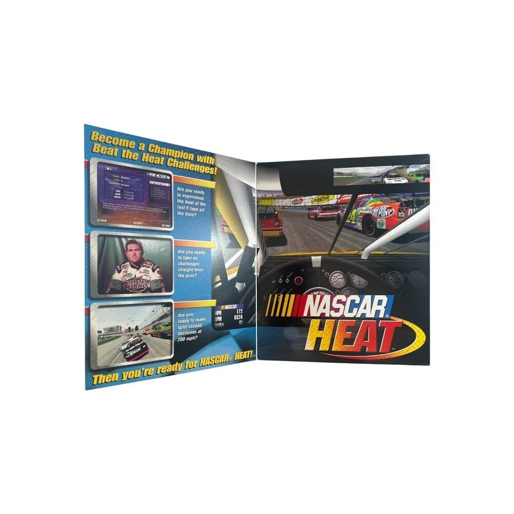 NASCAR Heat PC Big Box Factory Sealed 2000